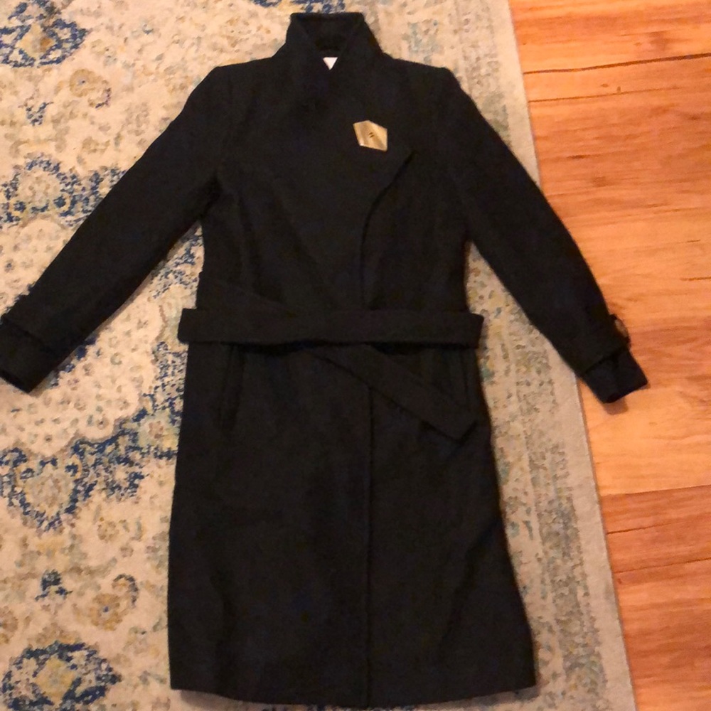 Black mango coat